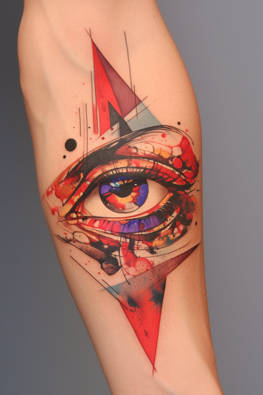 Third Eye Tattoo Ideas for Men Forearm (10)