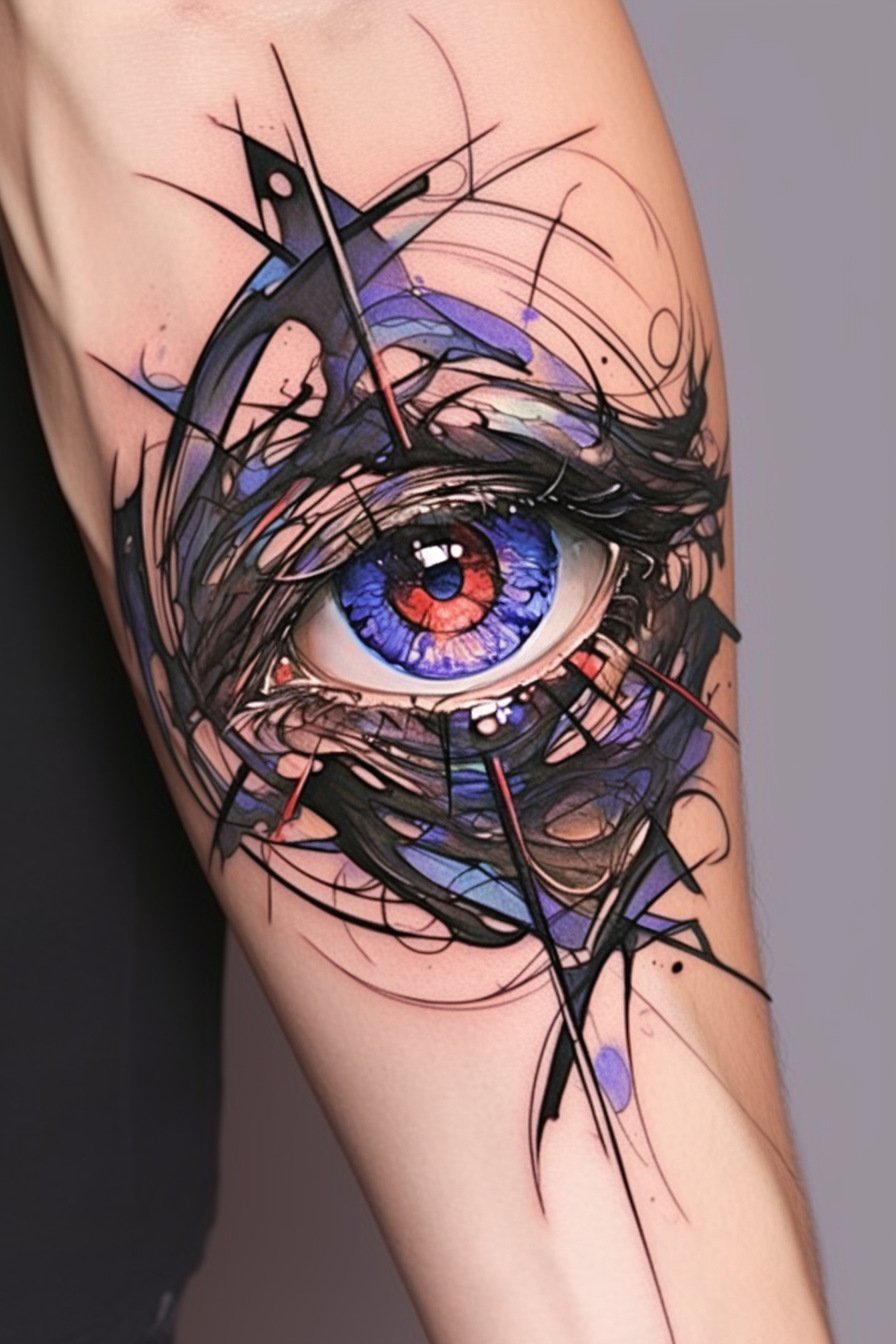 Third Eye Tattoo Ideas for Men Forearm (3)