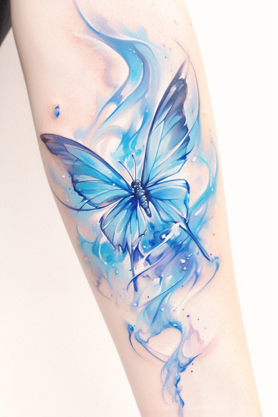 Arm Butterfly Tattoo 19