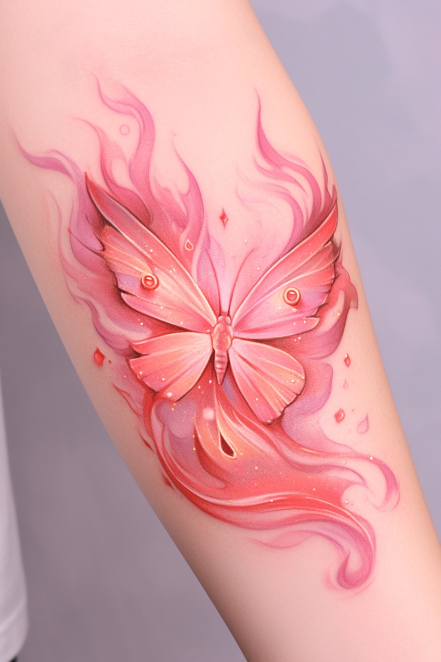 Arm Butterfly Tattoo 20