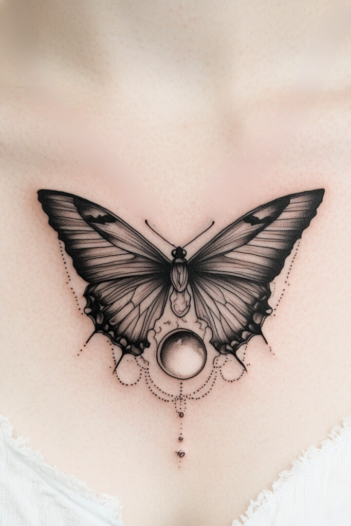 80 Enchanting Black Butterfly Tattoo Ideas You’ll Want to Copy ...