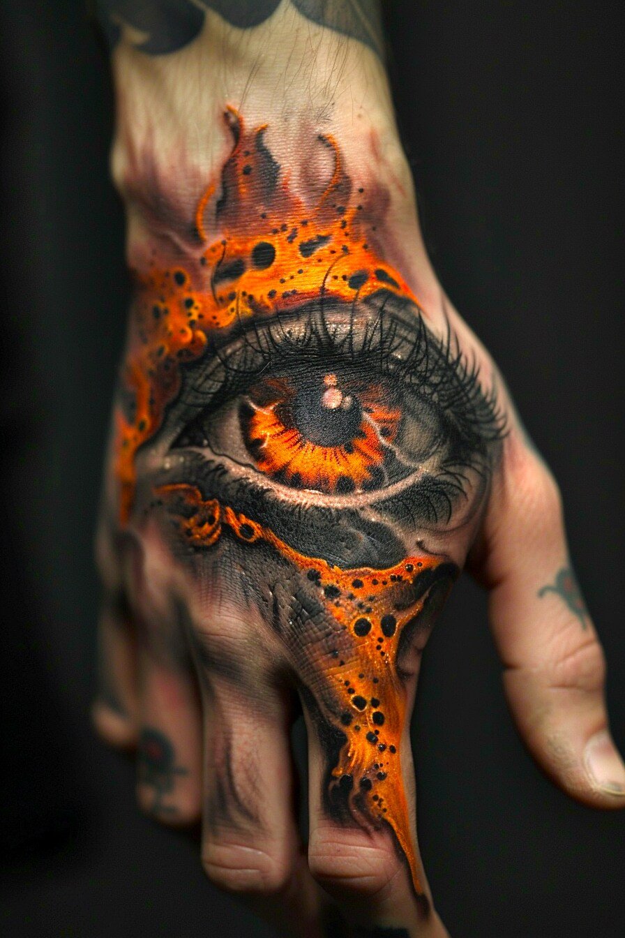 Hand Eye Tattoo For Men (2)