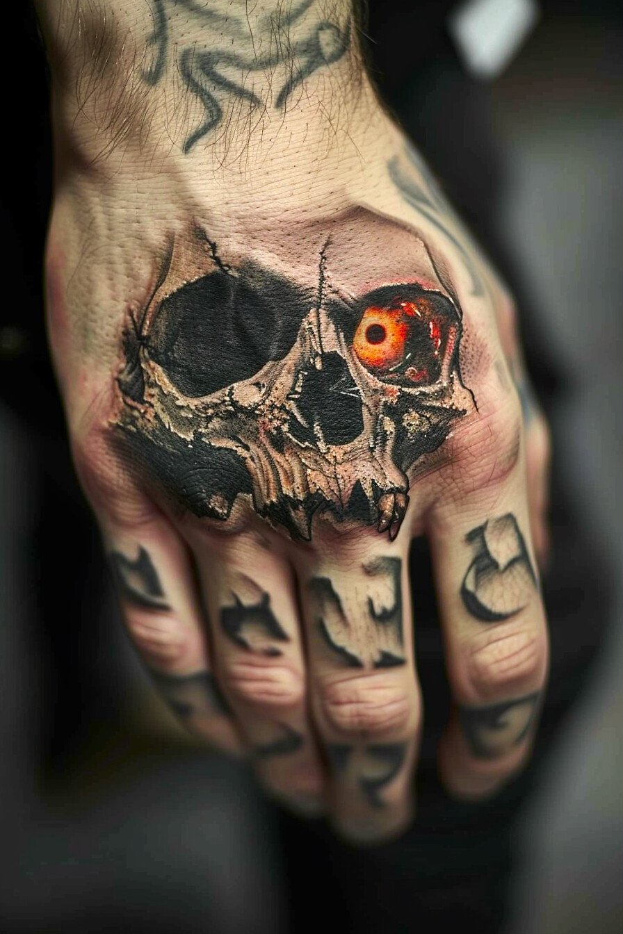 Hand Eye Tattoo For Men (3)