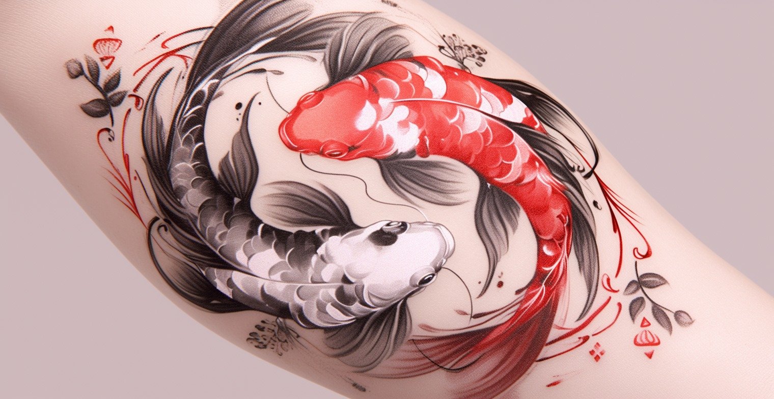 Koi Fish Tattoo Design For Women Featured Image