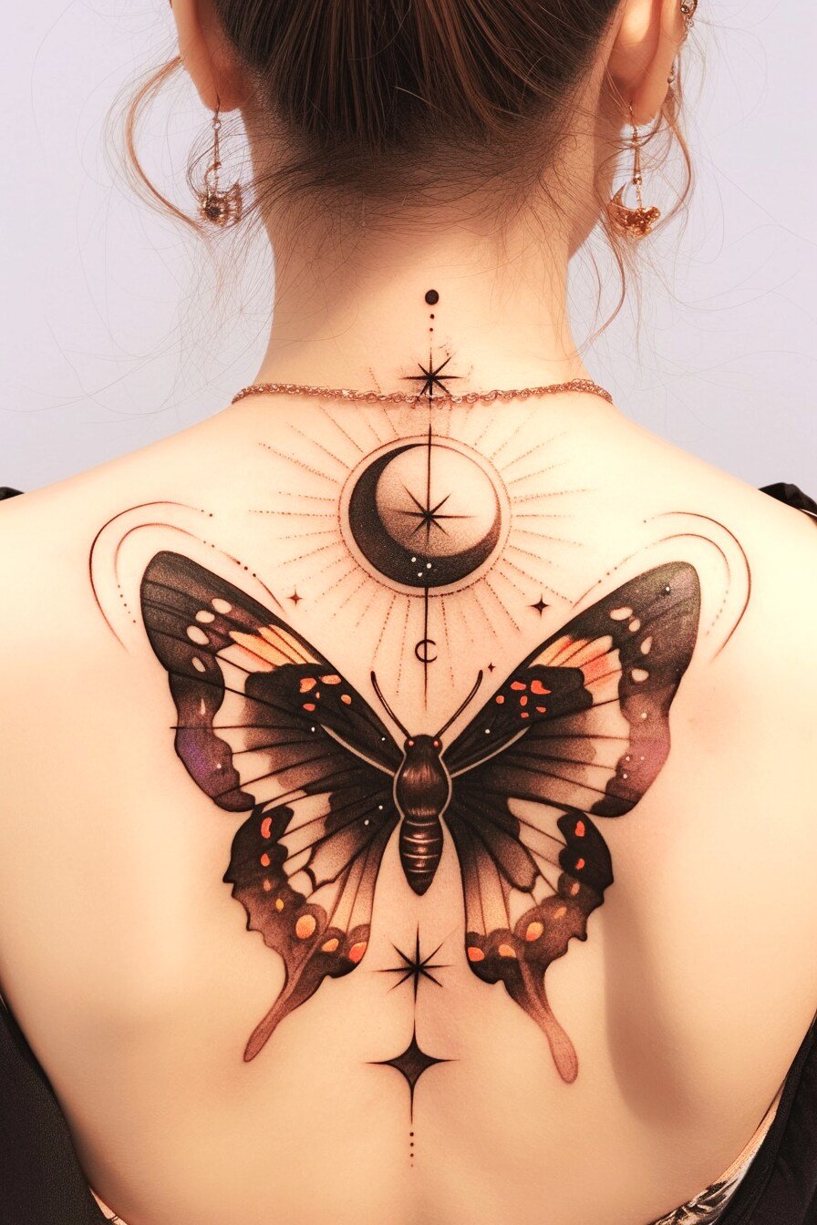 Monarch Butterfly Tattoo Ideas 3