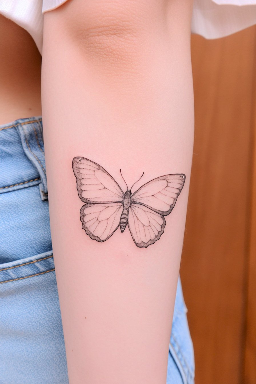 Monarch Butterfly Tattoo Ideas 30