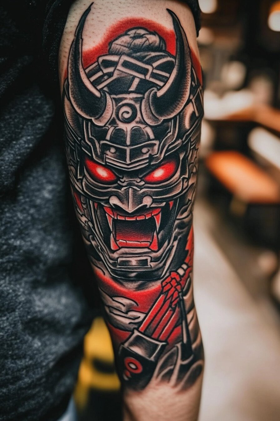 Samurai Tattoo Design Idea 1