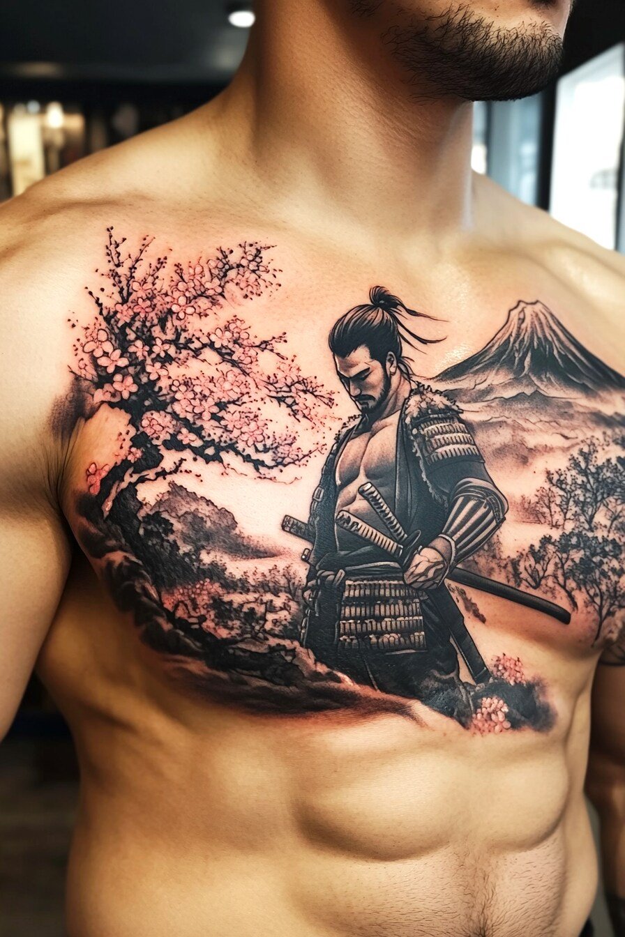 Samurai Tattoo Design Idea 12