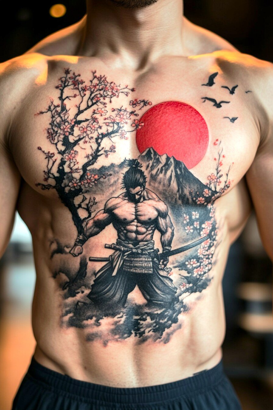 Samurai Tattoo Design Idea 13