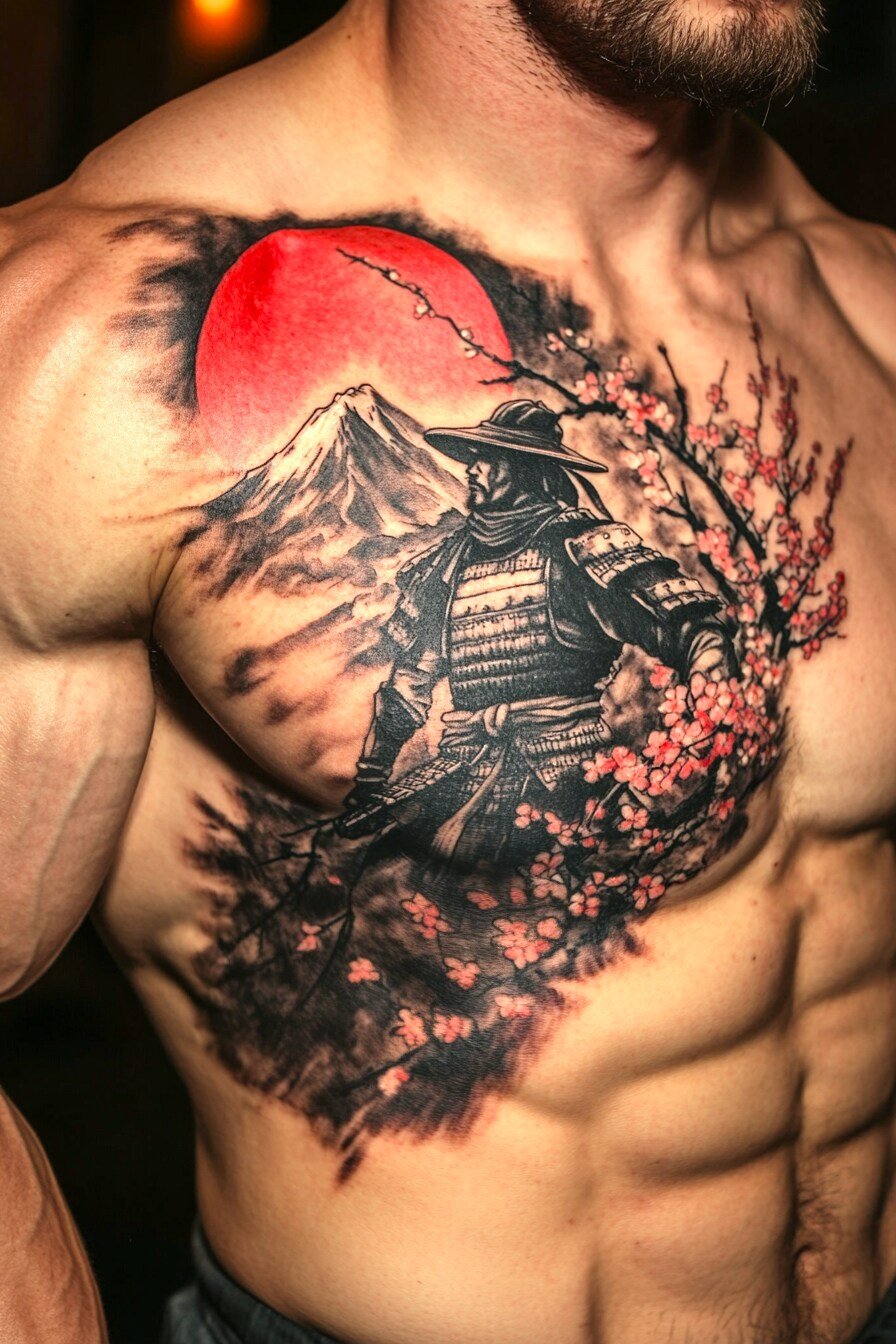 Samurai Tattoo Design Idea 14