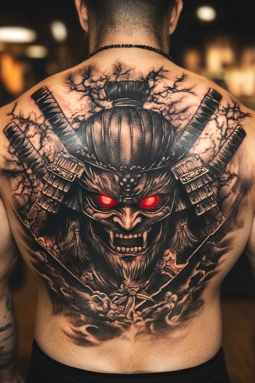 Samurai Tattoo Design Idea 16