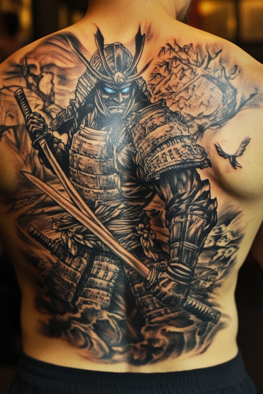 Samurai Tattoo Design Idea 6