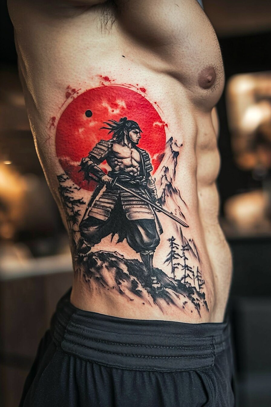 Samurai Tattoo Design Idea 7