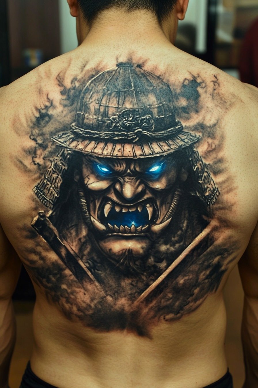 Samurai Tattoo Design Idea 9