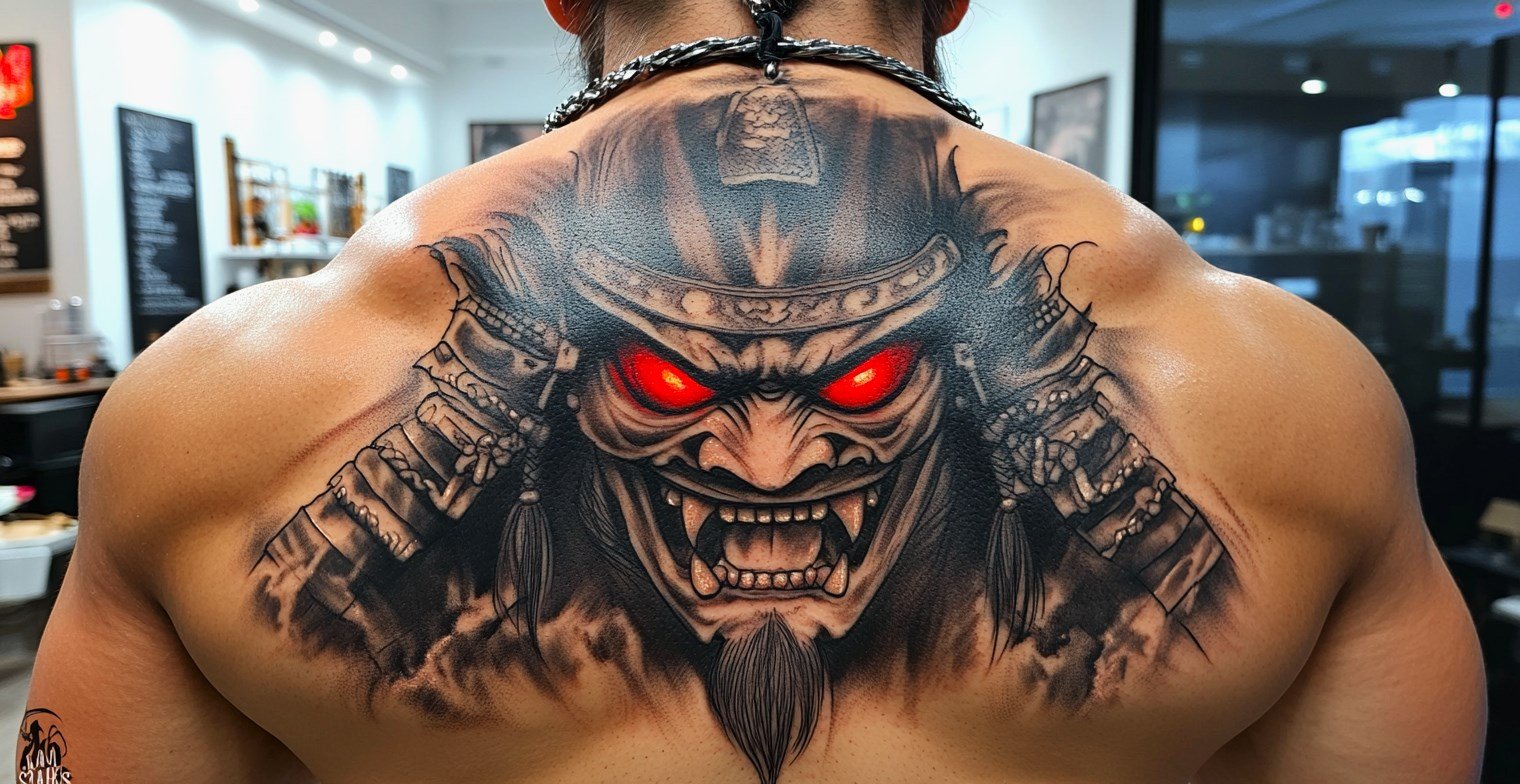 Samurai Tattoo Design Idea Featured Image