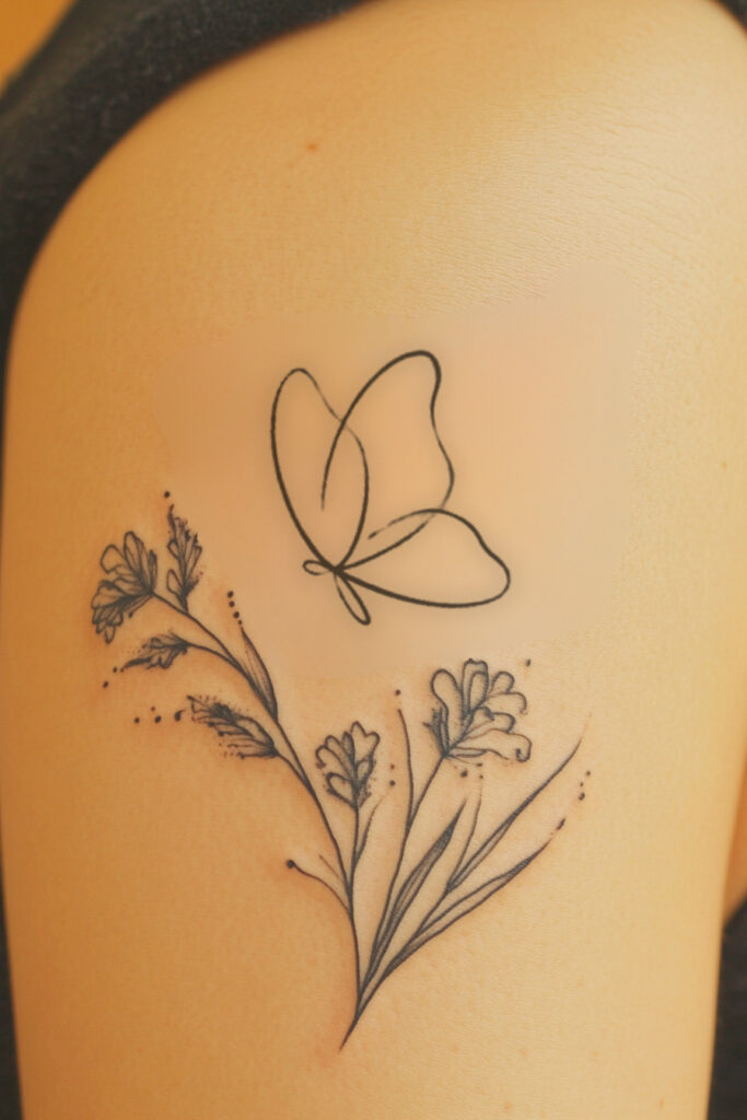 45 Simple Butterfly Tattoos Perfect For a Minimalist Look – Refined ...