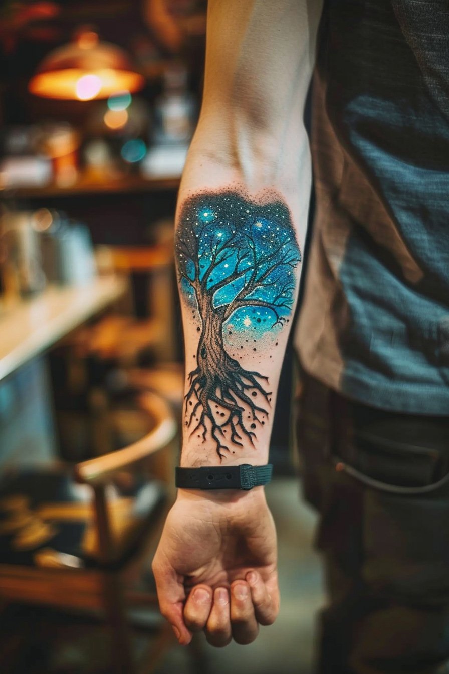 Tree of Life Tattoo Design Ideas For Men 17