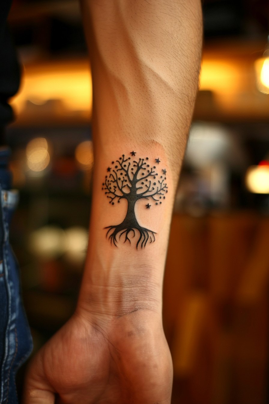 Tree of Life Tattoo Design Ideas For Men 18