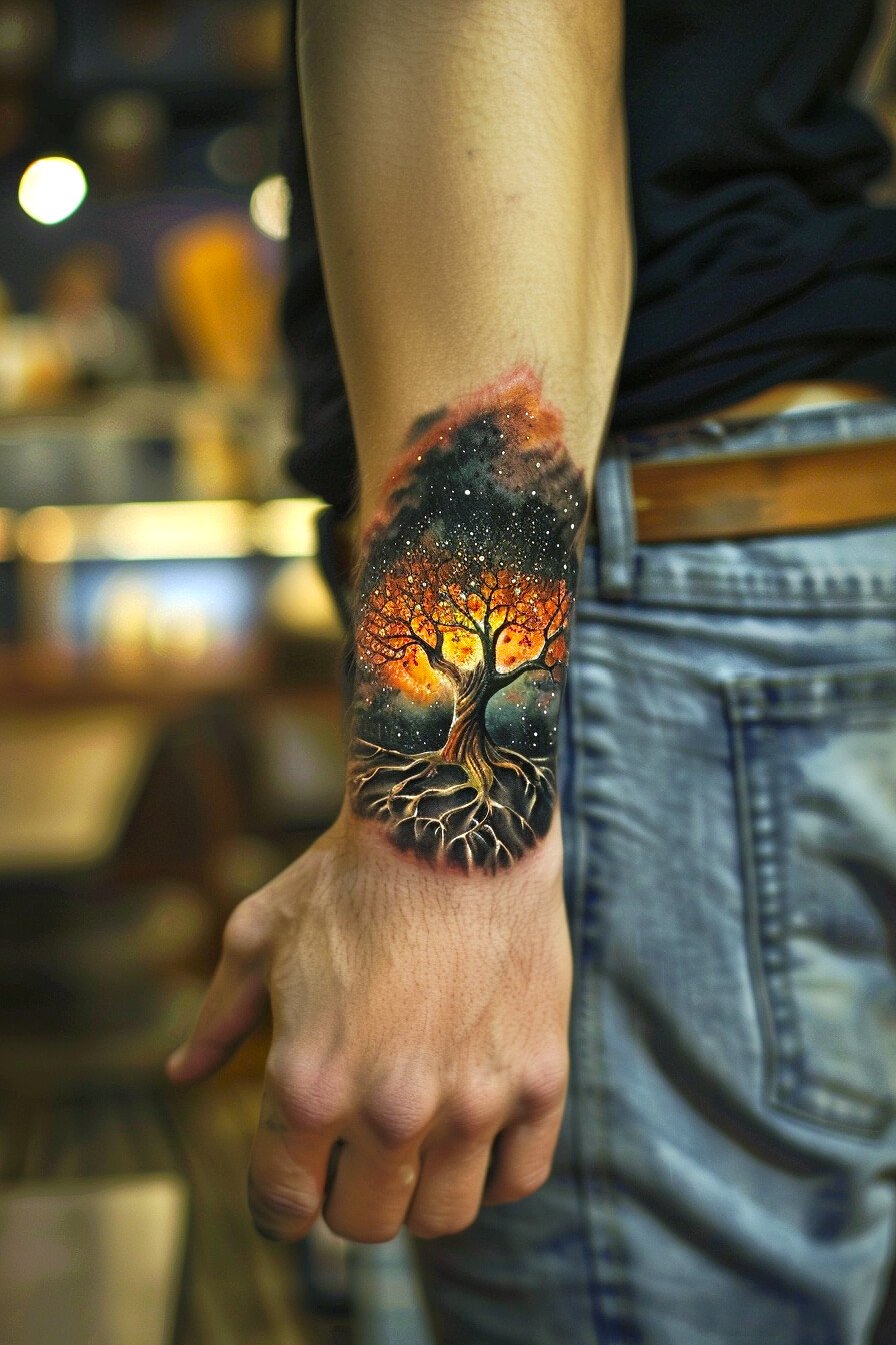 Tree of Life Tattoo Design Ideas For Men 19