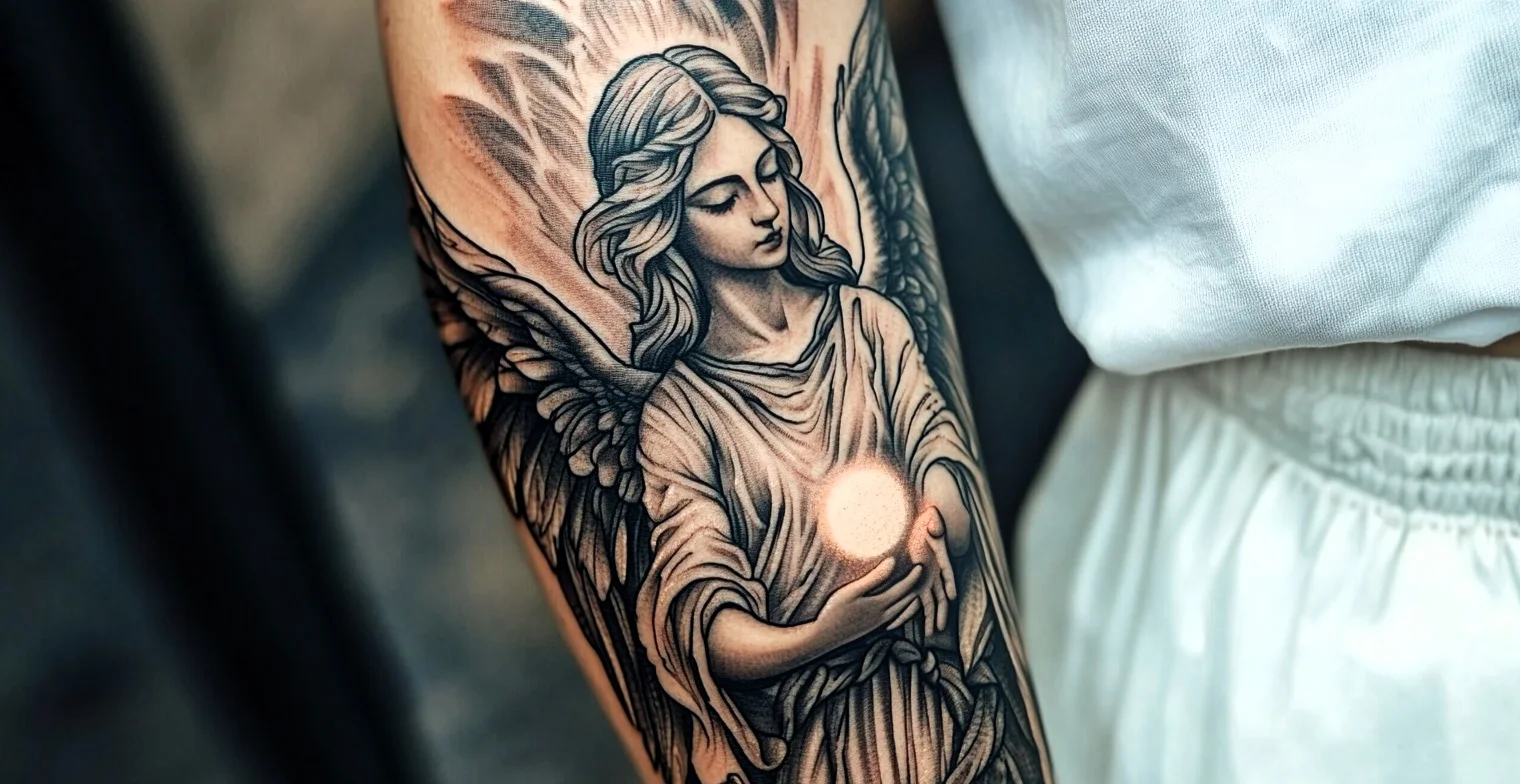 Angel Tattoo Meanings Featured Image