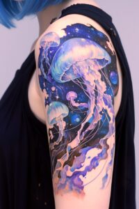 176 Unique & Enchanting Jellyfish Tattoo Designs That Stand Out ...