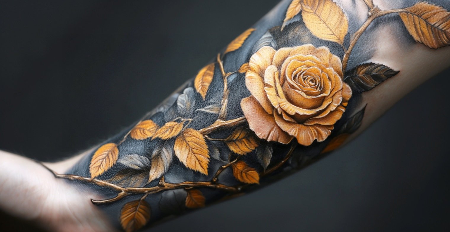 55 Incredible Rose Tattoos Every Man Should See