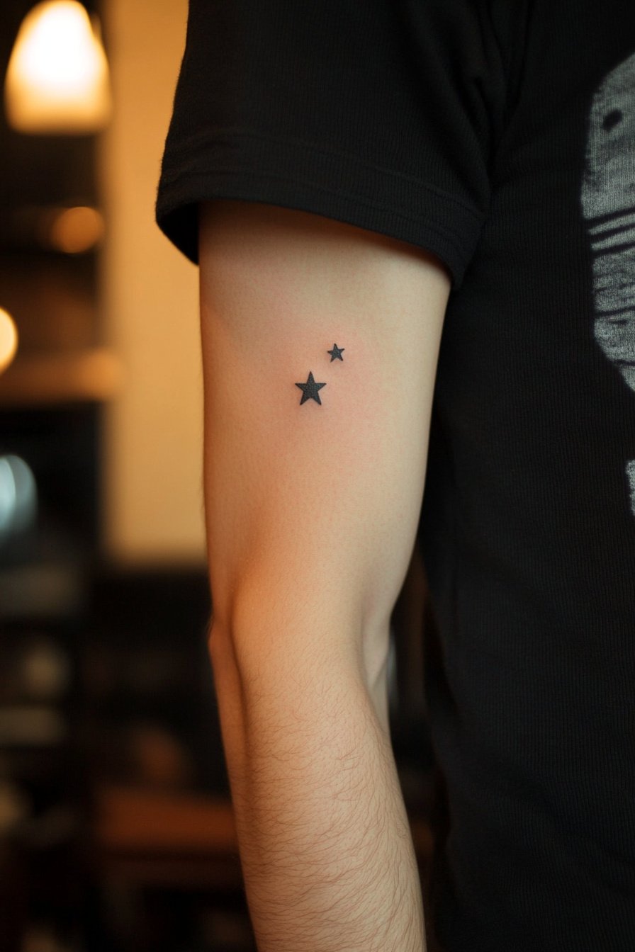 Star Tattoos For Men - Sleeve 4