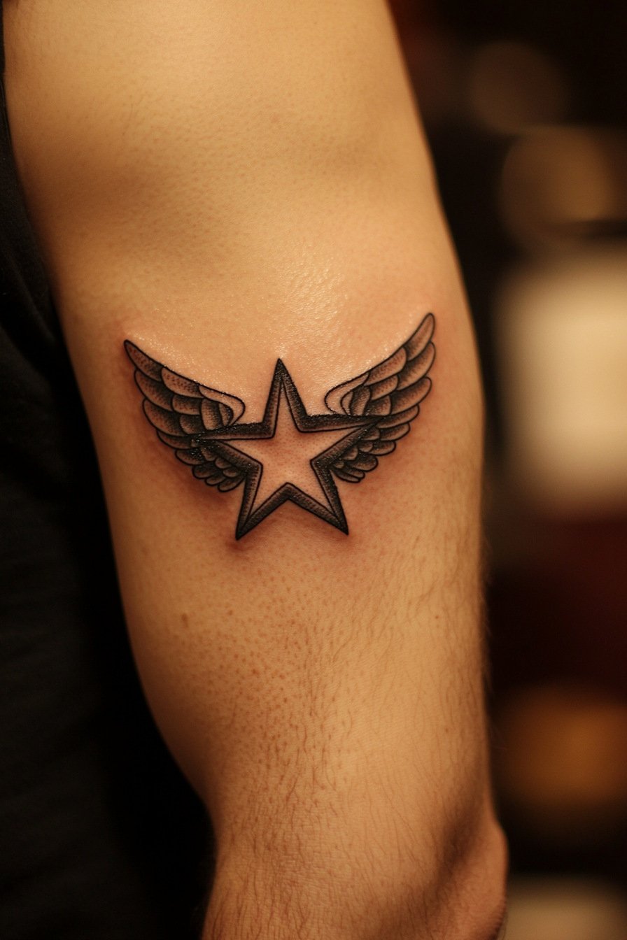 Star Tattoos For Men - Sleeve 5